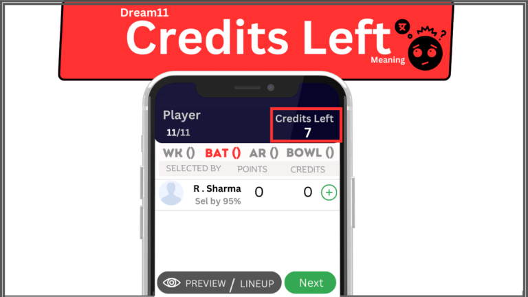 dream11 credited left